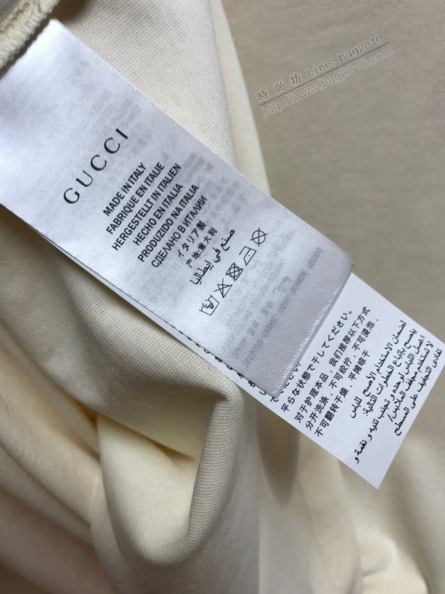 Gucci夏裝短袖 古馳2020新款T恤 男女同款  tzy2403